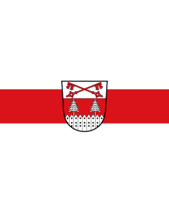 Tisch-Fahne / Tisch-Flagge: Hofstetten 15x25cm