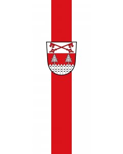 Flag: Hofstetten |  portrait flag | 3.5m² | 38sqft | 300x120cm | 10x4ft 