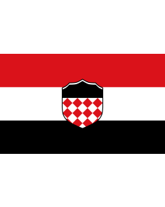 Flagge: Large Hurlach  |  Querformat Fahne | 1.35m² | 90x150cm 