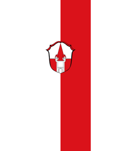 Vertical Hanging Swivel Crossbar Banner Flag: Prittriching |  portrait flag | 3.5m² | 38sqft | 300x120cm | 10x4ft 