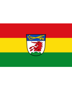 Tisch-Fahne / Tisch-Flagge: Reichling 15x25cm