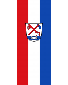 Flag: Rott |  portrait flag | 3.5m² | 38sqft | 300x120cm | 10x4ft 
