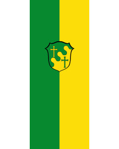 Vertical Hanging Swivel Crossbar Banner Flag: Scheuring | portrait flag | 3.5m² | 38sqft | 300x120cm | 10x4ft