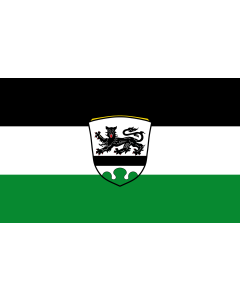 Flag: Pürgen |  landscape flag | 1.35m² | 14.5sqft | 90x150cm | 3x5ft 