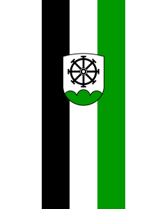 Flagge:  Thaining  |  Hochformat Fahne | 3.5m² | 300x120cm 