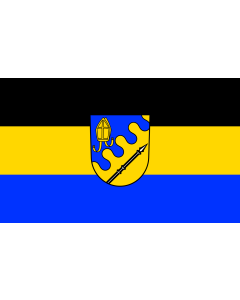 Flagge: Large Unterdießen  |  Querformat Fahne | 1.35m² | 90x150cm 
