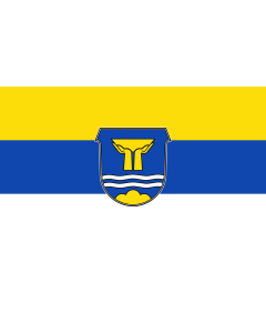 Bandera de  Bad Wiessee |  bandera horizontal | 1.35m² | 90x150cm 