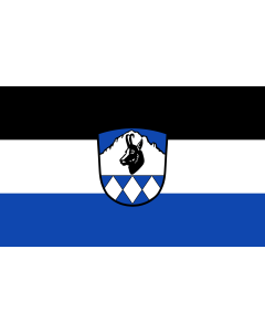 Bandera de  Bayrischzell |  bandera horizontal | 1.35m² | 90x150cm 