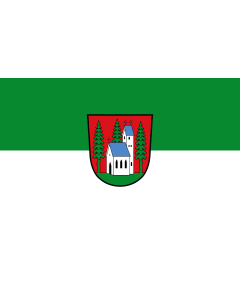 Bandera de Holzkirchen, M | bandera horizontal | 1.35m² | 90x150cm