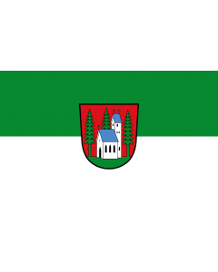 Flag: Holzkirchen, M |  landscape flag | 1.35m² | 14.5sqft | 90x150cm | 3x5ft 