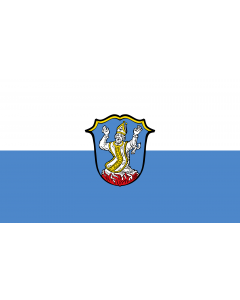 Flag: Irschenberg |  landscape flag | 1.35m² | 14.5sqft | 90x150cm | 3x5ft 