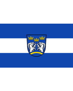 Bandera de  Otterfing |  bandera horizontal | 1.35m² | 90x150cm 