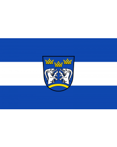 Flag: Otterfing |  landscape flag | 1.35m² | 14.5sqft | 90x150cm | 3x5ft 
