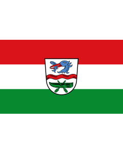 Tisch-Fahne / Tisch-Flagge: Rottach-Egern 15x25cm