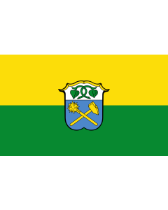 Tisch-Fahne / Tisch-Flagge: Waakirchen 15x25cm