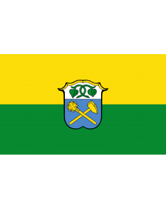 Flag: Waakirchen |  landscape flag | 1.35m² | 14.5sqft | 90x150cm | 3x5ft 