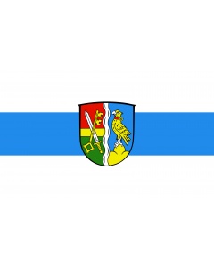 Flag: Weyarn |  landscape flag | 1.35m² | 14.5sqft | 90x150cm | 3x5ft 