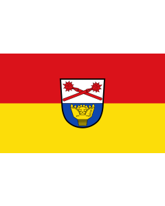 Bandera de  Ampfing |  bandera horizontal | 1.35m² | 90x150cm 