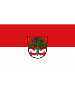Flag: Buchbach, M |  landscape flag | 1.35m² | 14.5sqft | 90x150cm | 3x5ft 