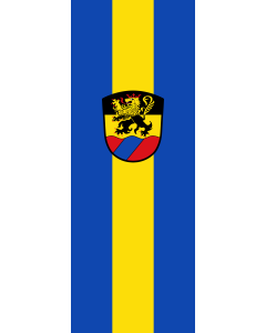 Bandera de Bandera vertical con potencia Erharting | bandera vertical | 6m² | 400x150cm