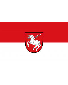 Flag: Haag i.OB, M |  landscape flag | 1.35m² | 14.5sqft | 90x150cm | 3x5ft 