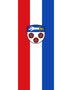 Bandera de Bandera vertical con potencia Jettenbach | bandera vertical | 3.5m² | 300x120cm