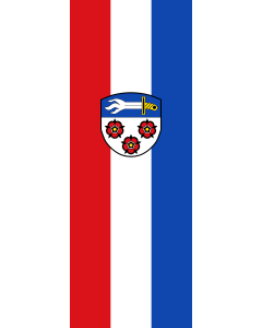 Bandera de Bandera vertical con potencia Jettenbach | bandera vertical | 6m² | 400x150cm