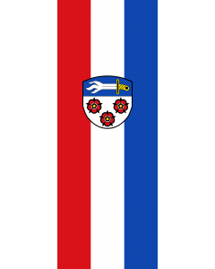 Vertical Hanging Swivel Crossbar Banner Flag: Jettenbach |  portrait flag | 6m² | 64sqft | 400x150cm | 13x5ft 