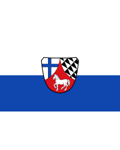 Tisch-Fahne / Tisch-Flagge: Kirchdorf 15x25cm