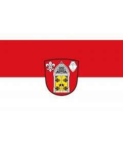 Flag: Lohkirchen |  landscape flag | 1.35m² | 14.5sqft | 90x150cm | 3x5ft 