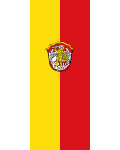 Bandera de Bandera vertical con potencia Mettenheim | bandera vertical | 3.5m² | 300x120cm