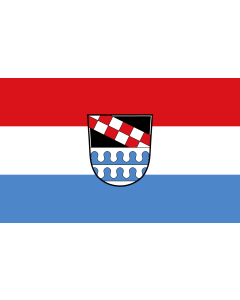 Tisch-Fahne / Tisch-Flagge: Niederbergkirchen 15x25cm