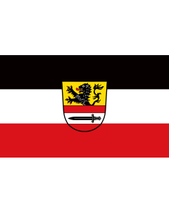 Tisch-Fahne / Tisch-Flagge: Niedertaufkirchen 15x25cm