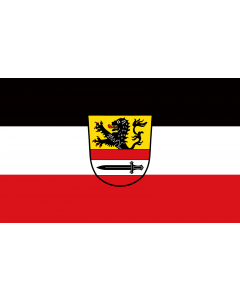 Flag: Niedertaufkirchen |  landscape flag | 1.35m² | 14.5sqft | 90x150cm | 3x5ft 
