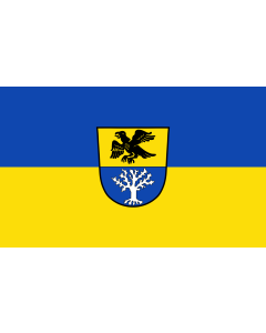Tisch-Fahne / Tisch-Flagge: Oberbergkirchen 15x25cm