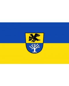 Flag: Oberbergkirchen |  landscape flag | 1.35m² | 14.5sqft | 90x150cm | 3x5ft 