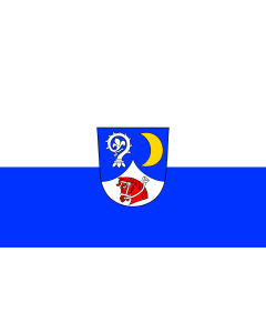 Flag: Rechtmehring |  landscape flag | 1.35m² | 14.5sqft | 90x150cm | 3x5ft 