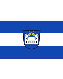 Flag: Schwindegg |  landscape flag | 1.35m² | 14.5sqft | 90x150cm | 3x5ft 