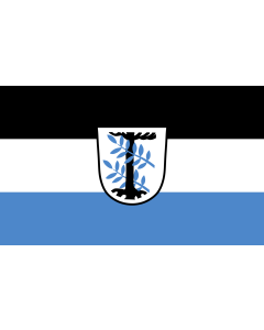Tisch-Fahne / Tisch-Flagge: Aschheim 15x25cm