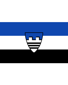 Flag: Baierbrunn |  landscape flag | 1.35m² | 14.5sqft | 90x150cm | 3x5ft 