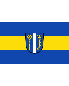 Tisch-Fahne / Tisch-Flagge: Brunnthal 15x25cm
