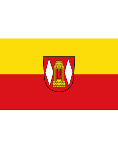 Flagge: Large Grasbrunn  |  Querformat Fahne | 1.35m² | 90x150cm 