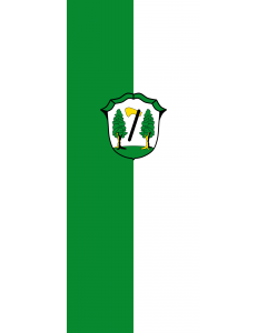 Vertical Hanging Beam Flag: Haar |  portrait flag | 3.5m² | 38sqft | 300x120cm | 10x4ft 