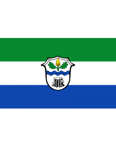 Flag: Hohenbrunn |  landscape flag | 1.35m² | 14.5sqft | 90x150cm | 3x5ft 
