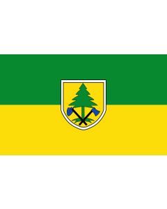 Flag: Neuried |  landscape flag | 1.35m² | 14.5sqft | 90x150cm | 3x5ft 