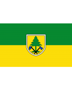 Flag: Neuried |  landscape flag | 1.35m² | 14.5sqft | 90x150cm | 3x5ft 