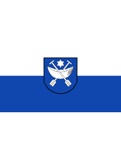 Flag: Schäftlarn |  landscape flag | 1.35m² | 14.5sqft | 90x150cm | 3x5ft 