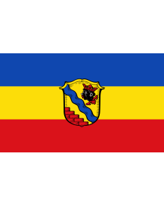 Tisch-Fahne / Tisch-Flagge: Unterföhring 15x25cm