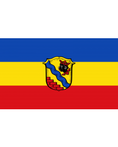 Flag: Unterföhring |  landscape flag | 1.35m² | 14.5sqft | 90x150cm | 3x5ft 