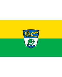 Flagge: Large Unterhaching  |  Querformat Fahne | 1.35m² | 90x150cm 